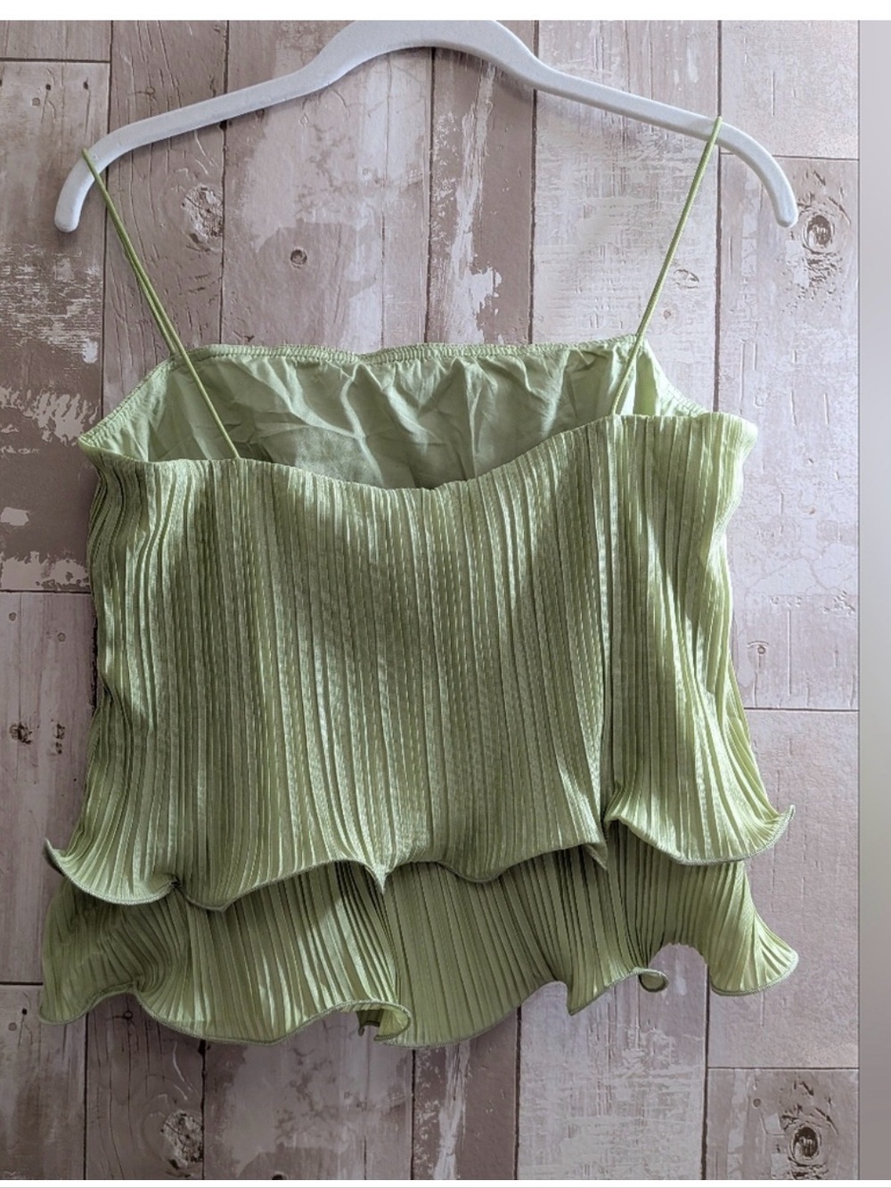 Commense Pleated Layered Ruffle Skirt Set - Picture 6 of 13